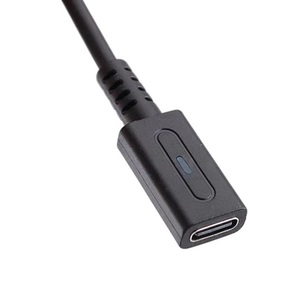 10cm 45W+ PD USB C Charge Cable For SFC Controller PD Charging Adapter Type C LED Convert Cord For SFC Console Power Wire 5