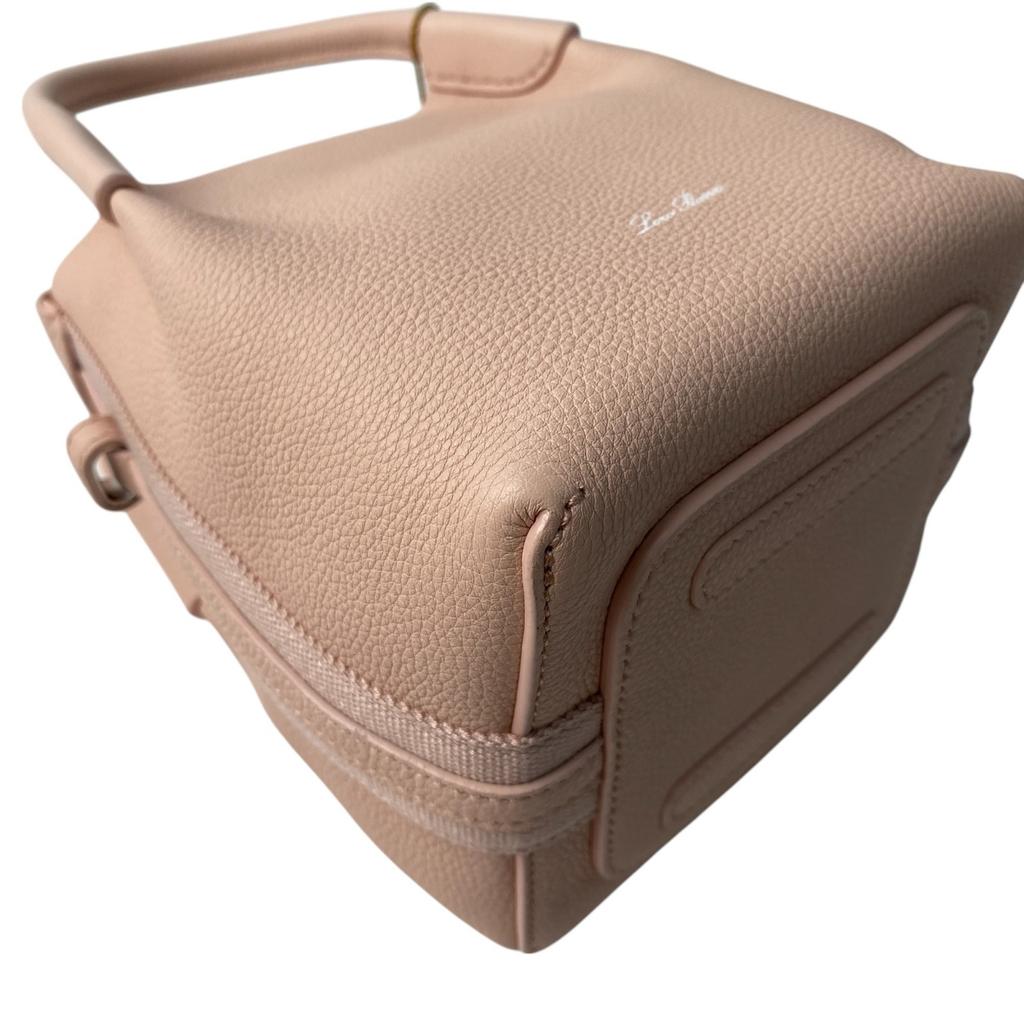 Used Loro PianaShoulder Bag Pink Leather Women