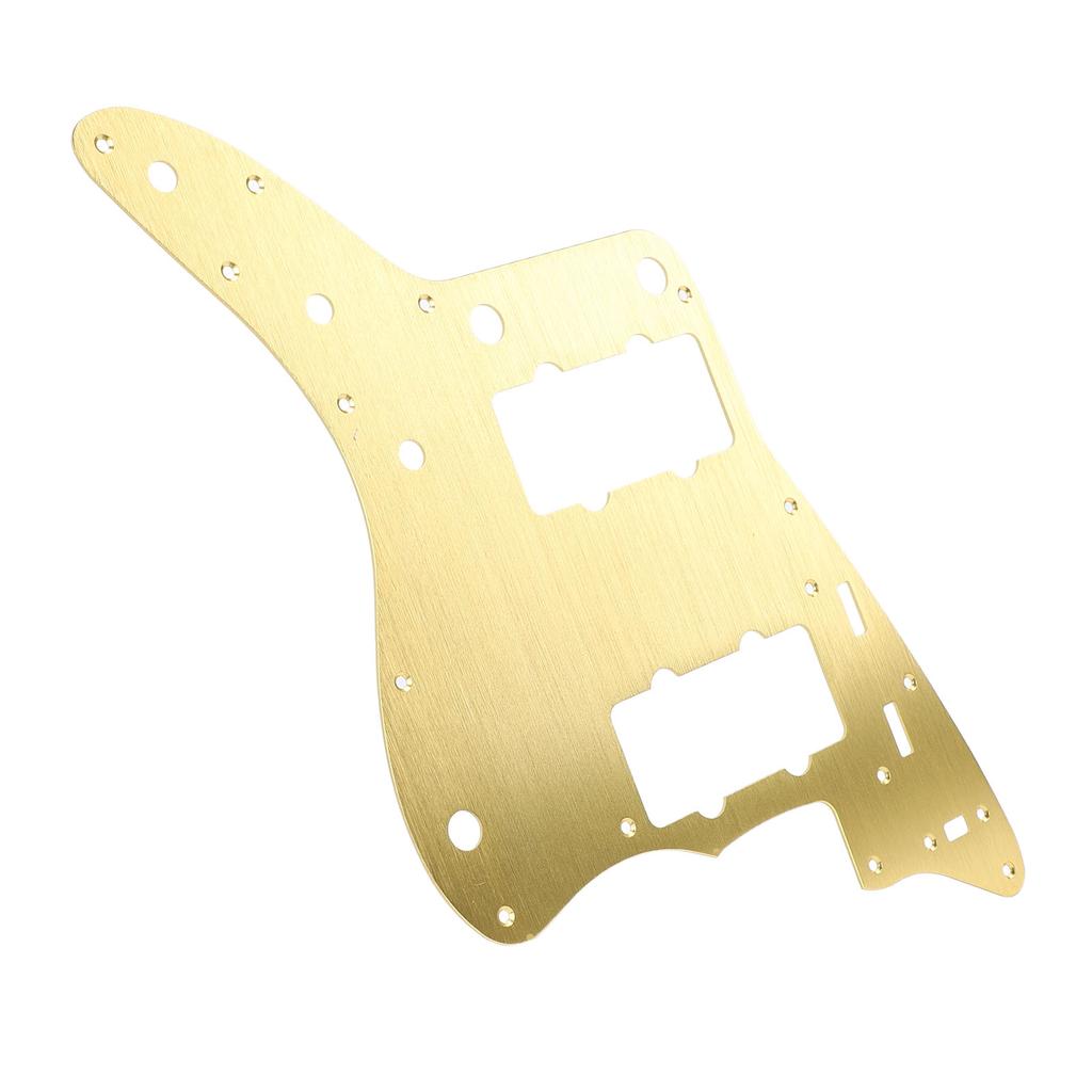 Electric Guitar Pickguard Scratch Plate 13 Holes Aluminium Alloy Guitar Anti Scratch Guard Plate