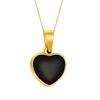Heart-shaped Enamel Pendant Necklace: Light Luxury, Fresh Style, LUCKY Stainless Steel 18K Clavicle Necklace for Women