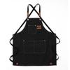 Durable Build  Thick Canvas Apron in Light Color Ideal for Kitchen, Baking, Barista, Hairdresser Painter Work,Durable Kitchen Apron Stylish Workwear