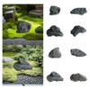 Fake Landscape Rock Yard Ornament Multifunctional Lightweight for Landscaping Projects Realistic Sandstone Garden Decoration