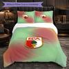FC Augsburg FC Themed Bedding 3Pcs Duvet Cover Set Decorative Bed Linen For Teen Room Home Decoration