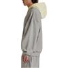 Fear of God Essentials Nylon Fleece Hoodie Dark Heather Oatmeal/Garden Yellow Men Tops Grey 202SP244311F