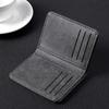 Men’s PU Leather Bifold Wallet Slim Card Holder Compact Billfold Wallet with Multiple Card Slots Cash Pocket Business Wallet