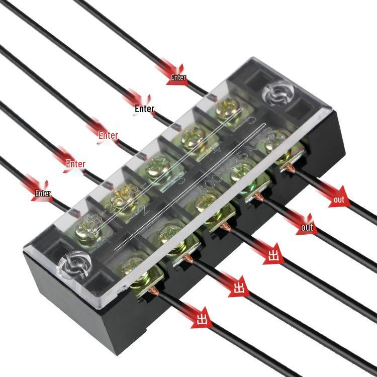 TB1512 Terminal Block: Direct Connection, 15A/60A Wiring Distribution Box