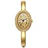 Oval Case Bracelet Wristwatch Adjustable Ladies Wristwatch Casual Quartz Wrist Watch  Women
