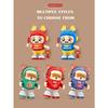 Dancing Bear Baby Dragon Toys, Lighting and Dancing Robot Mode Cute Shape 2 Gear Switches for 3+ Childs Not Include Battery