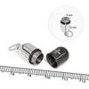 Jewelry Stainless Steel Sos Capsule Emergency Capsule Pendant With Chain Necklace For Women