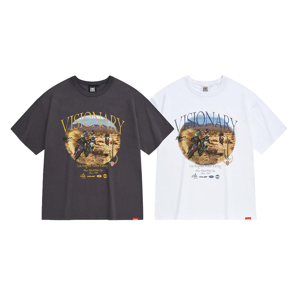 Vision Streetwear Vsw Motor Sport T-Shirts White