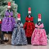 Dress Wine Bottle Covers Dust-proof Champagne Pouch New Christmas Decoration