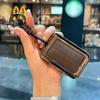 Chery iCAR V23 Bluetooth Schlüsselanhänger-Etui – Leder- & Metall-Fob-Schale für Fernbedienung