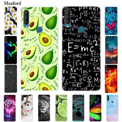 Para Alcatel 1SE 2020 Funda de silicona flor suave Funda de teléfono para Alcatel 1SE 5030D 5030F Funda TPU Funda para Alcatel 1 SE 2020
