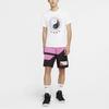 Nike T Shirts Men's Crew Neck Moderate Straight Fit CD1130-103
