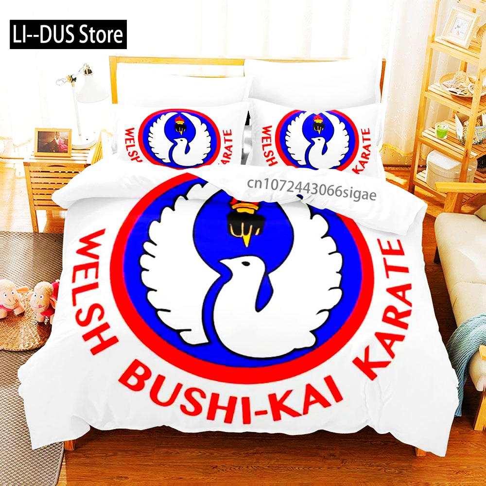 Kyokushin Karate Boys Bedding Set Single Twin Full Queen King Size Aldult Bedroom Duvet Cover Sets 3d Print Bed Sheet Set