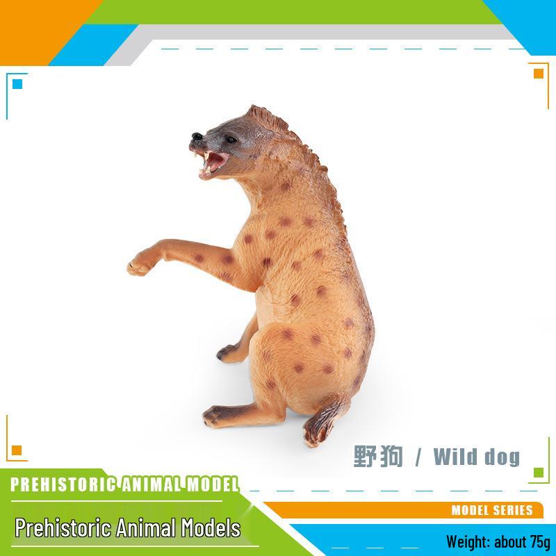 Prehistoric Animal Model: Saber-toothed Tiger, Wild Dog & Diprotodon Figures