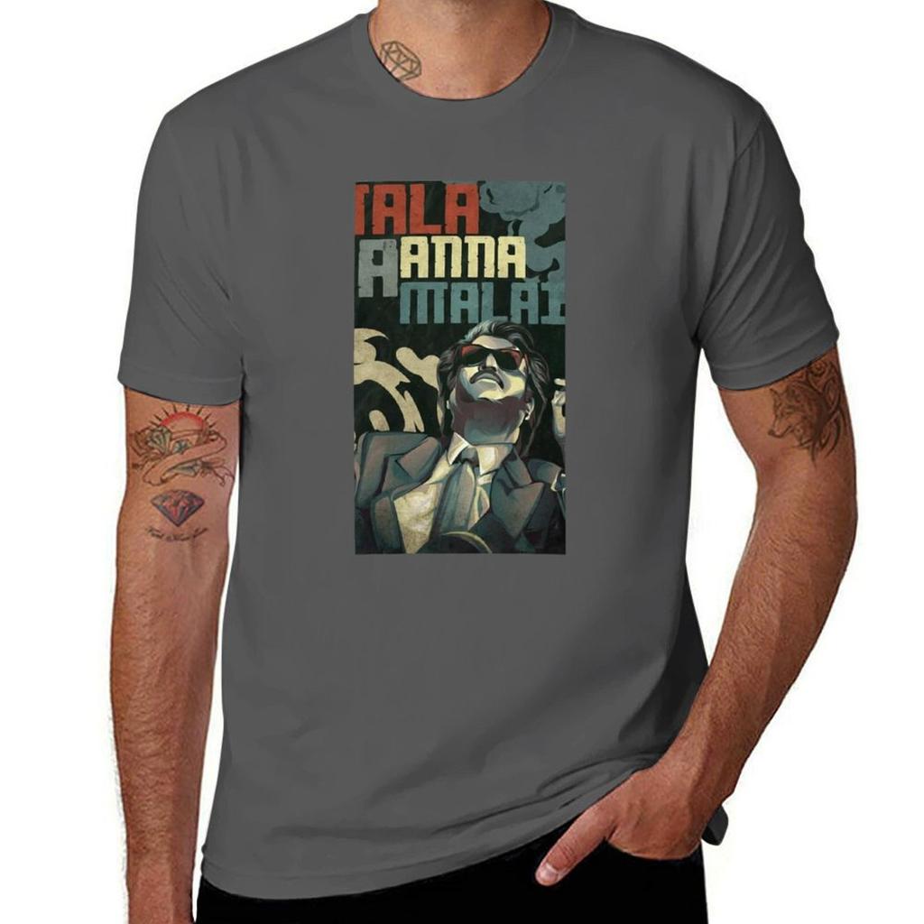 Rajinikanth Tshirt Large Size Loose Casual Tee