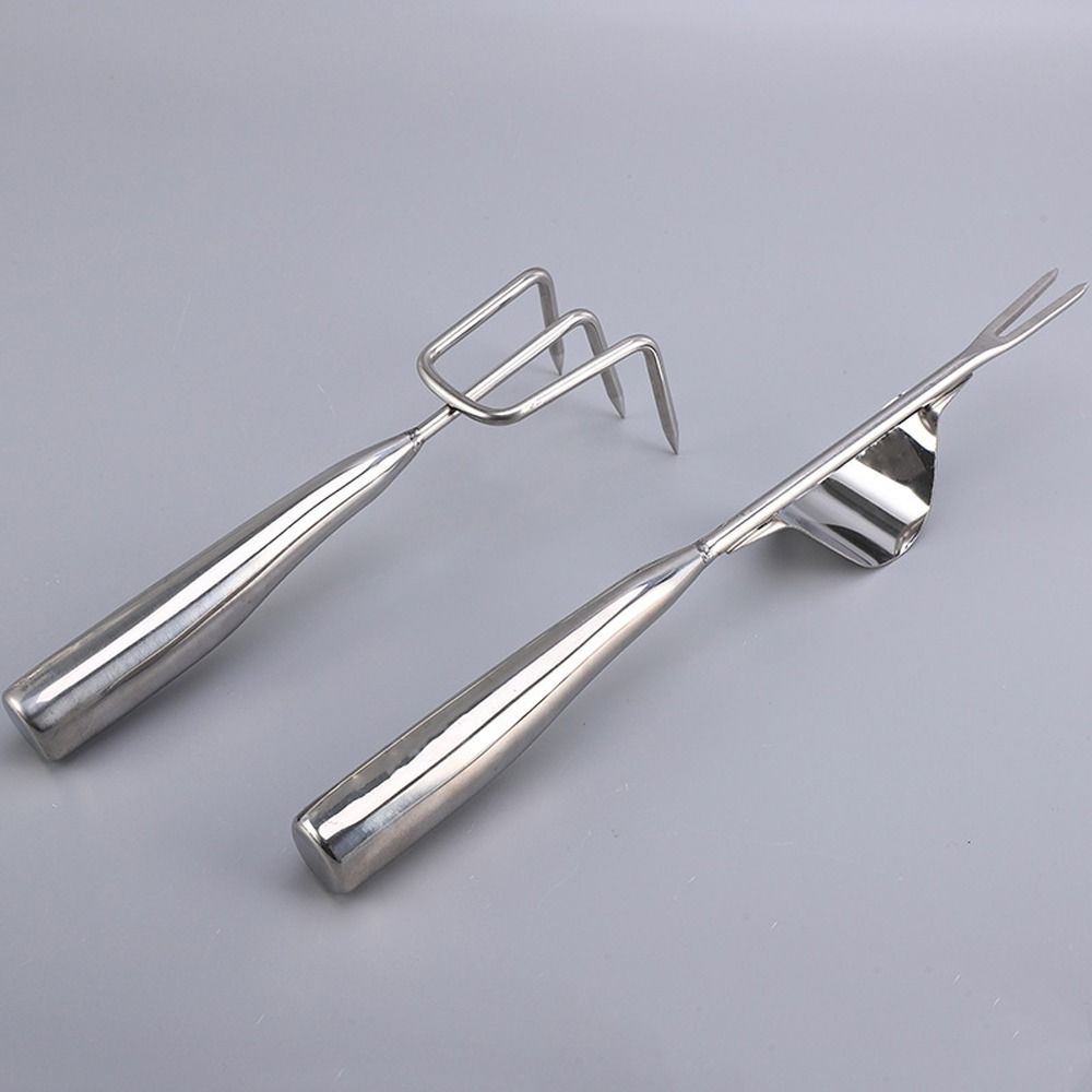 Stainless Steel Weeding Rake Integrated Garden Tools Gardening Shovel Rake Spade Set Clean Leaves