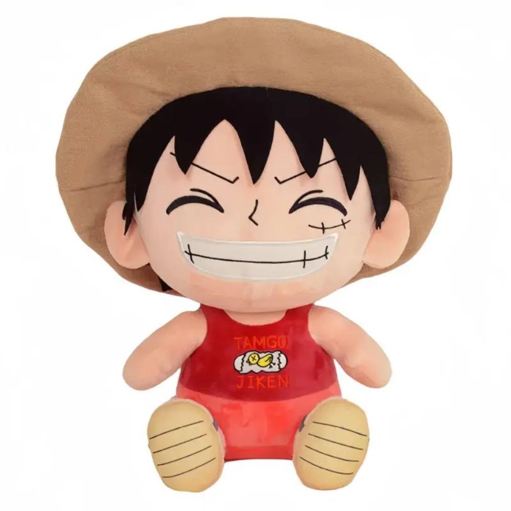 New Anime One Piece Chopper Plush Doll Monkey Luffy Ace Cute Ship Doctor Deer with Hat Anime Movie Peripherals Toy Birthday Gift