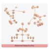 Building Blocks Wooden Skeleton Structure Free Transform Kids Educational Toy