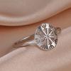 Viking Aegishjalmur Helm of Awe Ring Norse Vegvisir Compass Stainless Steel Cut Out Scandinavian Jewelry