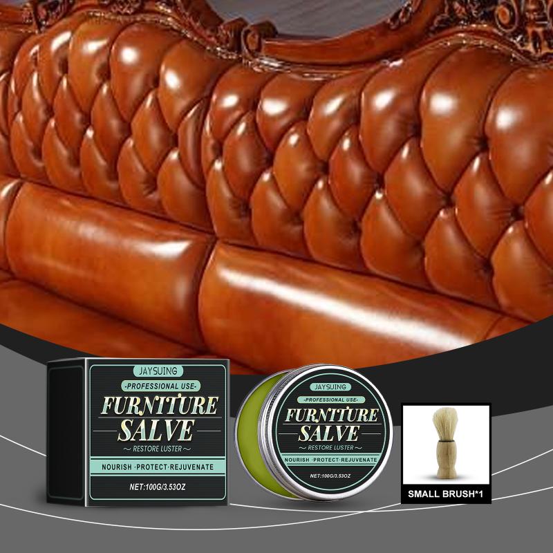 Leather Furniture Care Ointment Deeply Nourishing Leather Fiber Restoring Softness Remove Scratches High-End Leather Maintenance