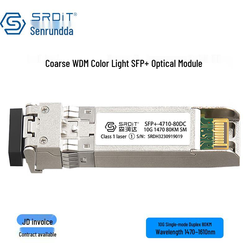 

SRDIT 10G SFP+ CWDM Optical Transceiver