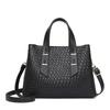 Handbag 2026 New Woven Pattern Bag Simple Large Capacity Tote Bag Versatile Commuter Women's Handbag