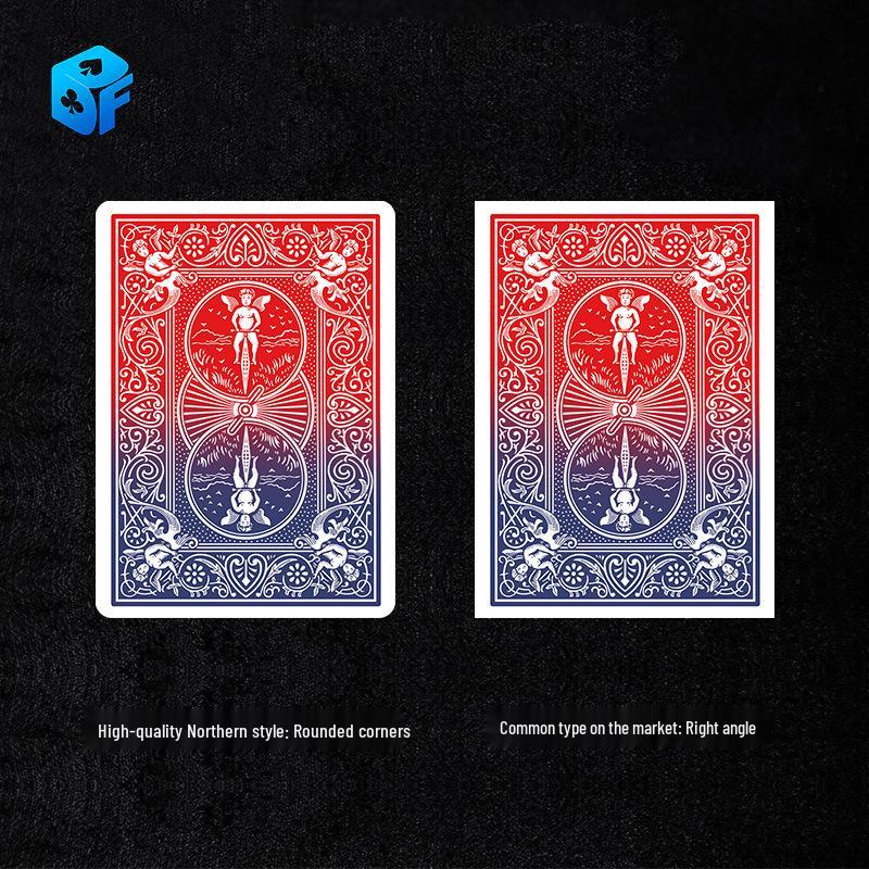 Awaken Sacred Transformation: Instant Red-Blue Color Change Playing Card Magic Prop