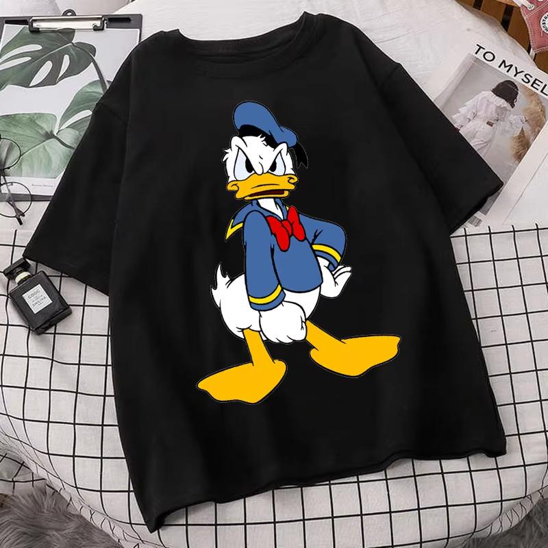 Disney Donald Duck Printed Hoodie for AutumnWinter 2026 100 Pure Cotton Warm Sweatshirt Casual Loose Hoodie Unisex