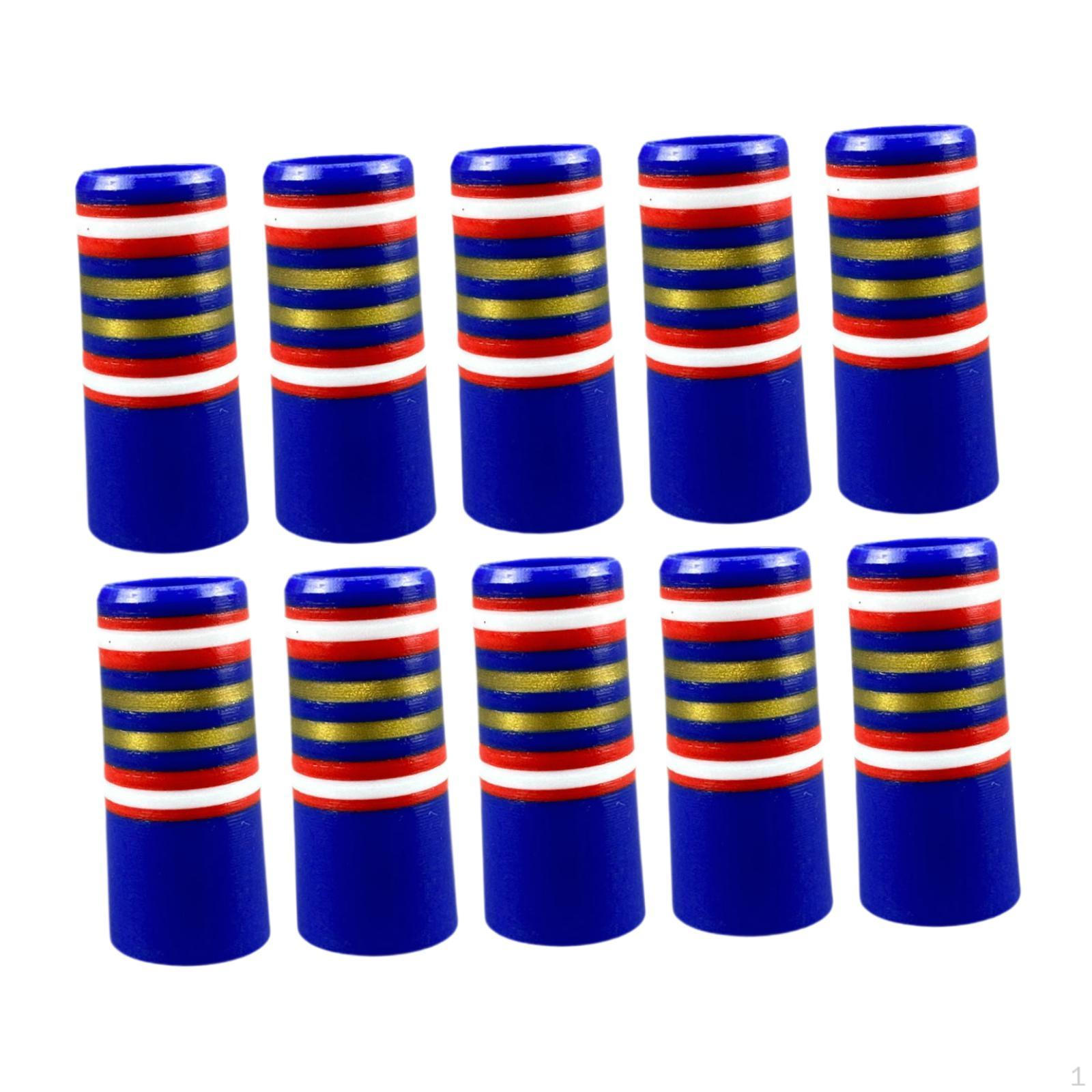 

10 Pieces Golfing Iron Ferrules, Golf Club Shaft Ferrule for Taper Tip Wedge, Adapter