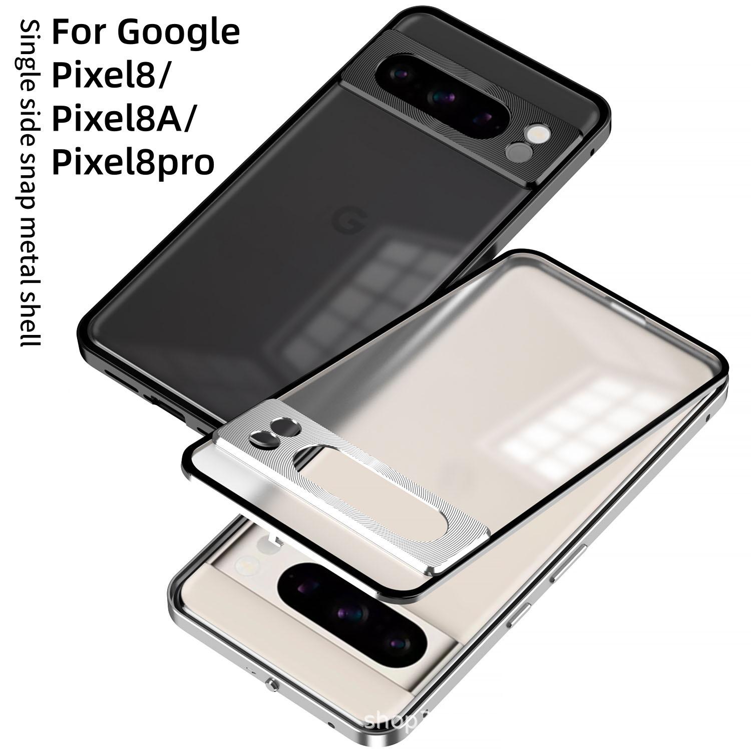 

Google Pixel 8/8a/8 Pro Metal Snap-on Case for Cross-border Use Pixel 8
