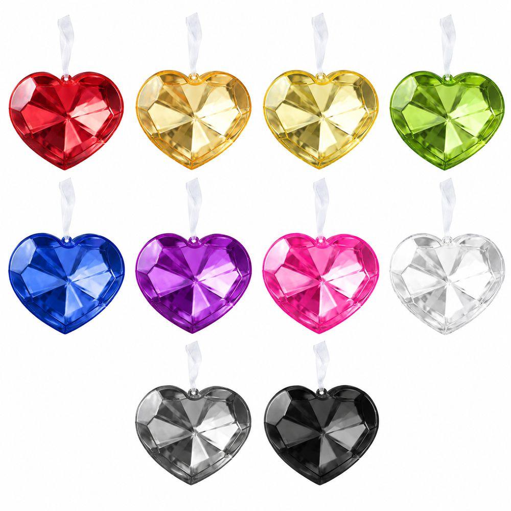 Heart Pattern Acrylic Pendant Decoration Acrylic Material Holiday Decoration Pendant Holiday Gift