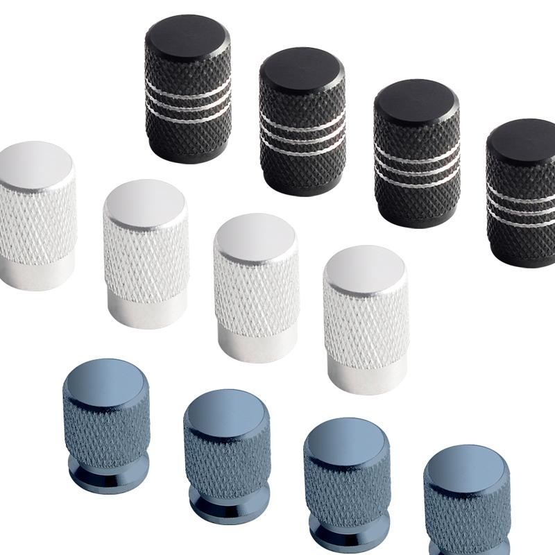4pcs For Volvo Elk Prancing Moose Logo Ocean V40 V60 XC40 XC90 XC60 S40 Aluminum Car Wheel Tire Valve Cap Covers Tyre Rim Stem