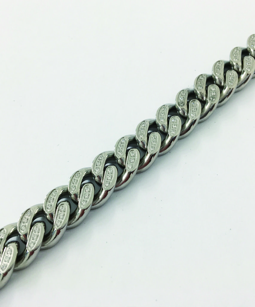 Sexto [Surgical Steel][Bracelet] Dc Bracelet Silver