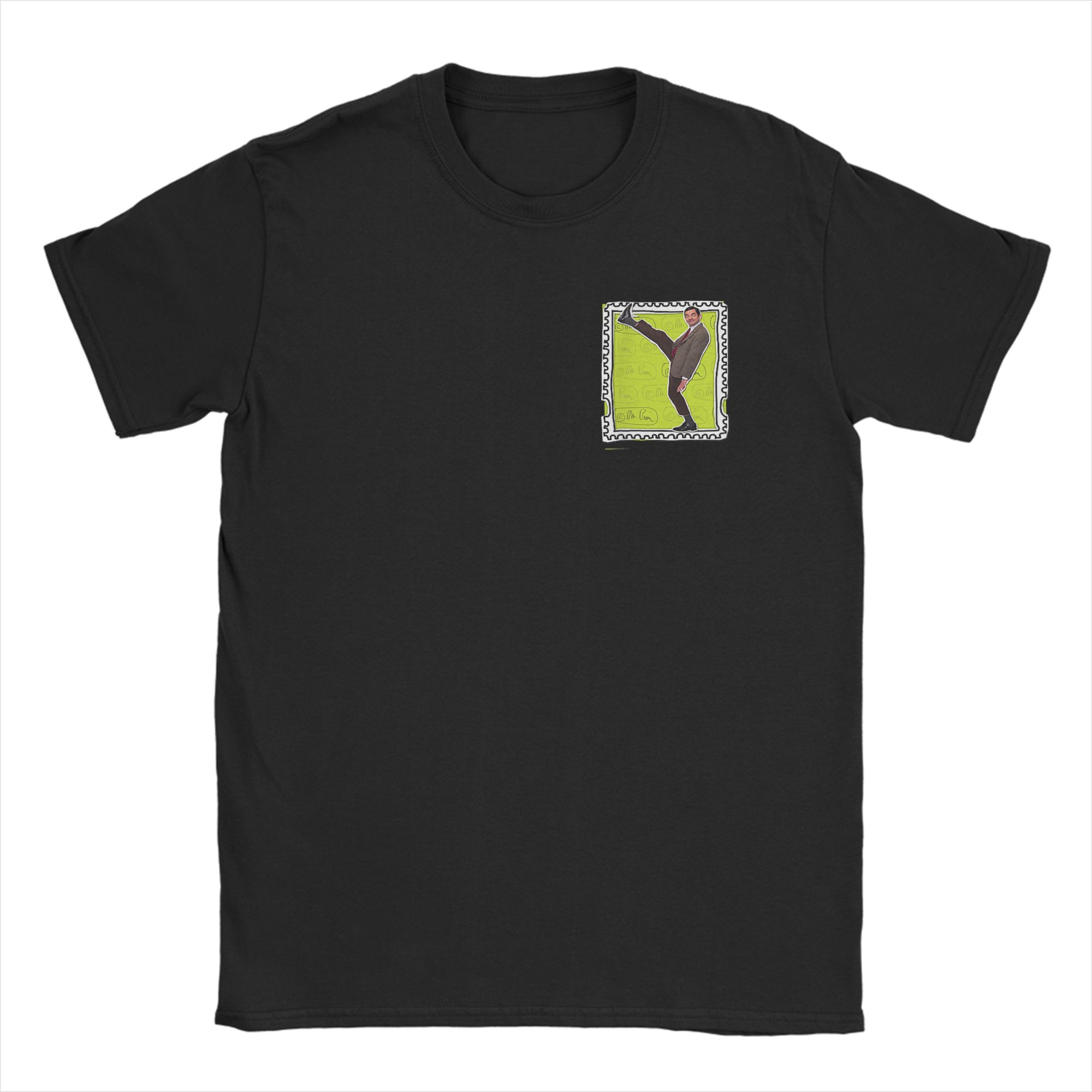 

Mr Bean Windy Bean T-Shirt Trendy Cool T Shirts Short-Sleeve Vintage Tops Summer 100 Cotton Breathable Plus Size 5XL Top Tees S