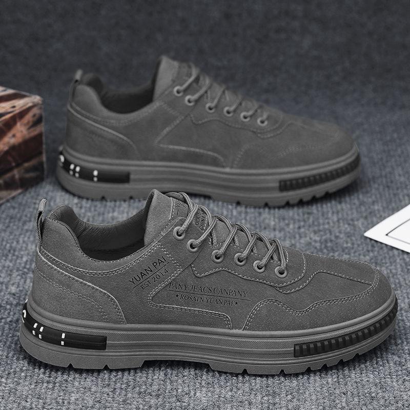 

2025 summer new men s shoes breathable casual versatile soft sole men s sports shoes non-slip and wear-resistant construction site labor insurance sho 39 серый