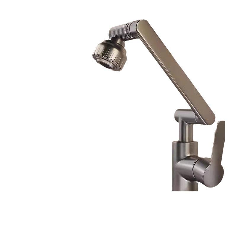 Dual-Use Rotating Lucky Cat Faucet for Bathroom and Kitchen