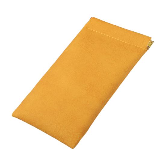 Pouzdro na brýle Pouzdro na brýle Vodotěsná měkká umělá kůže odolná proti rozbití Pouzdro na sluneční brýle se samozavíracím designem Cestovní pouzdro s tenkým rukávem