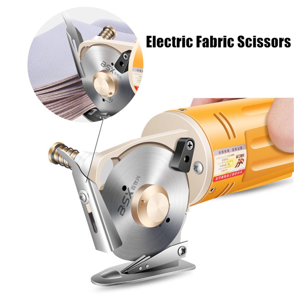 Electric tailoring scissors 220V/110V Fabric Cutting Tools Leather Cloth Electric Cutter Machine Blade Power Tools Cutting Saws