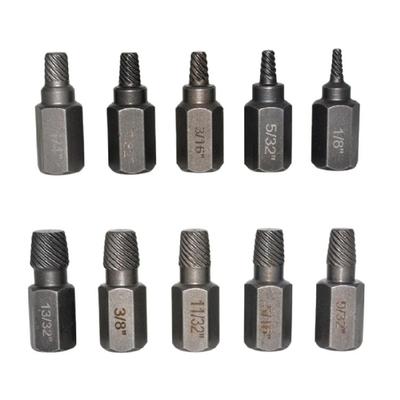 10Pcs Damaged Screw Extractor Drill Bit Set Multi-Spline Bolt Screw Extractor
