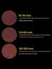 4-Inch Self-Adhesive Flocking Sandpaper Discs for Drill & Grinder - 100mm Polishing & Grinding for Woodworking