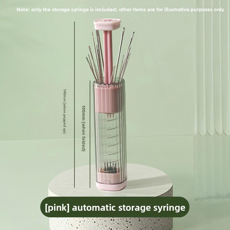 Portable Magnetic Suction Sewing Box for Pressing Household Sewing Thread