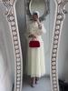 2024 Women's European and American Fashion: Pleated Skirt Suit with Wood Ear Edge