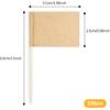 Toothpicks Flag Cheese Markers 100 Pcs Fancy Toothpicks For Appetizers Food Labels For Party Buffet Food Signs For Party Buffet Cupcake Toppers