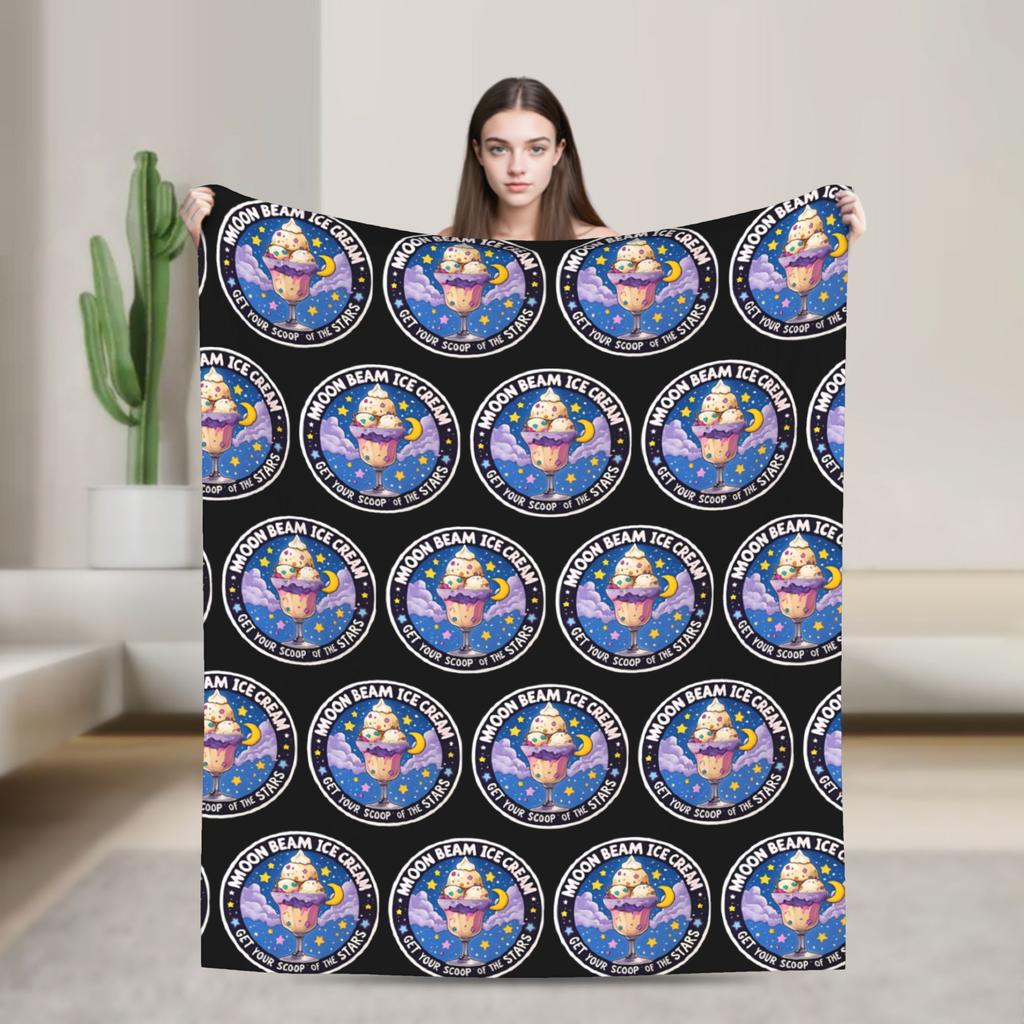 Benson Boone Vintage Style Blankets  Plush Funny Warm Throw Blankets for Bed Sofa Autumn/Winter