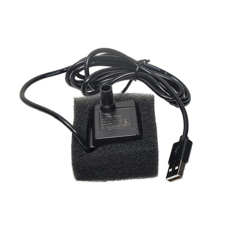 5v Dc Usb Dozownik wody dla zwierząt domowych Mini pompa Niskoszumowa bezszczotkowa pompa silnikowa Akcesoria do akwarium