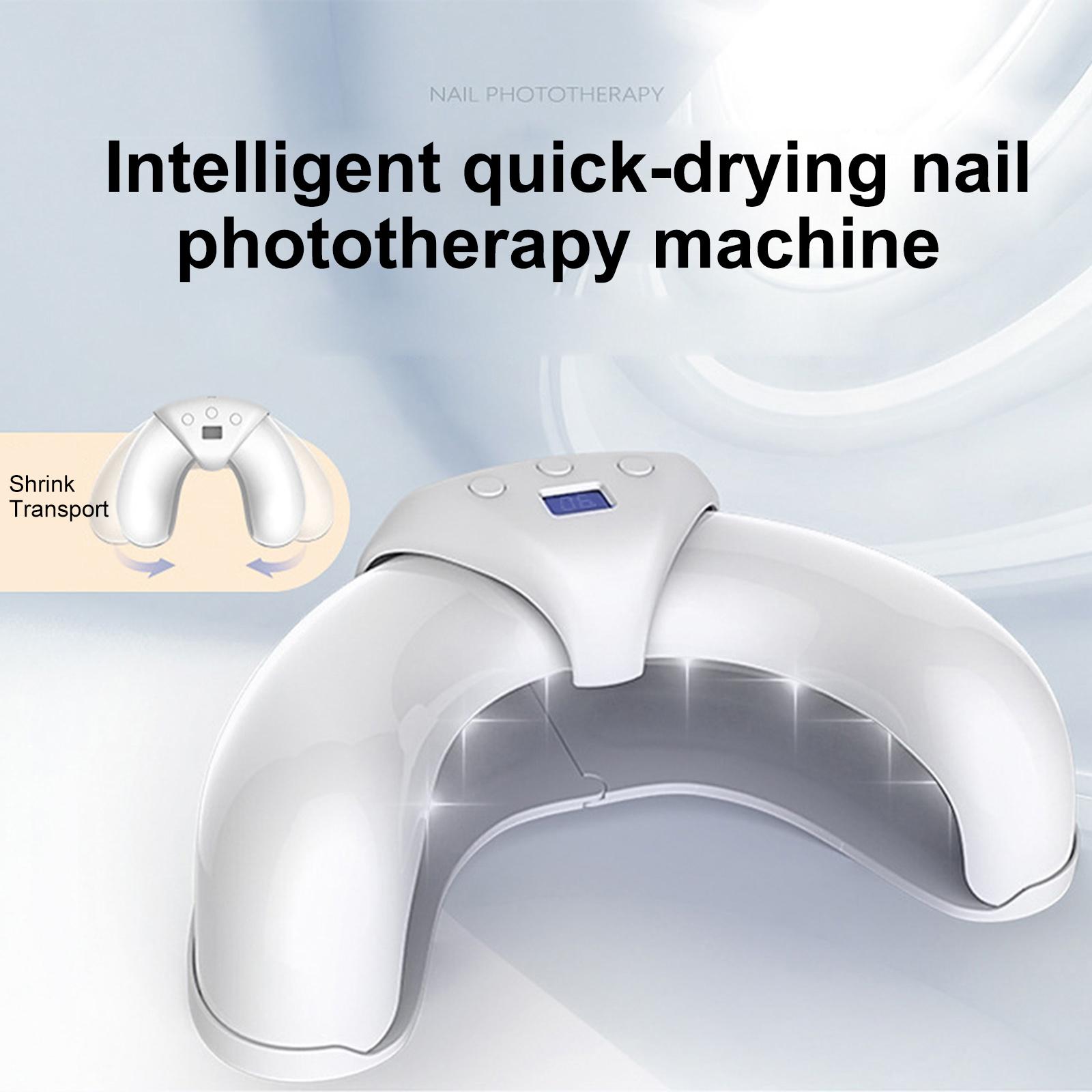 

36W UV LED Nail Lamp, Gel Nail Polish Dryer with Infrared Sensor LCD Screen 3 Timer Settings for Fast Curing UV LED Gel Art Salon Home Use