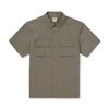 SNOWPEAK Taslan Two-Pocket Short-Sleeve Shirt Khaki (S25MMLSH50)