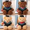 Drteddy Plush Bear Toy Cartoon Stuffed Animal Doll Decoration Gift Graduation